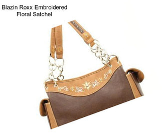 Blazin Roxx Embroidered Floral Satchel