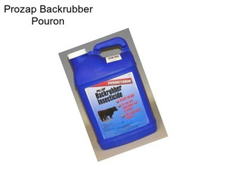 Prozap Backrubber Pouron