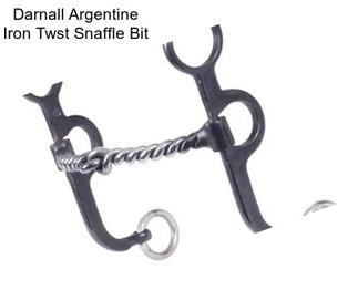 Darnall Argentine Iron Twst Snaffle Bit