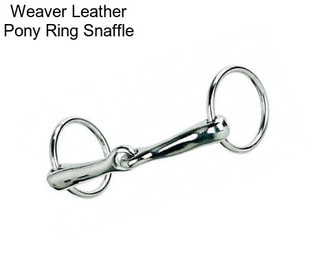 Weaver Leather Pony Ring Snaffle