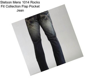 Stetson Mens 1014 Rocks Fit Collection Flap Pocket Jean