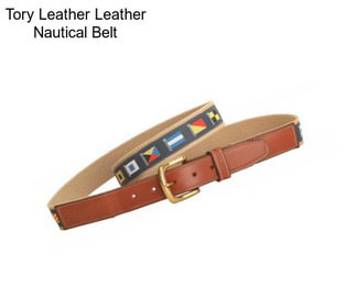 Tory Leather Leather Nautical Belt