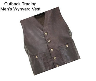 Outback Trading Men\'s Wynyard Vest