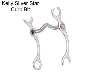 Kelly Silver Star Curb Bit