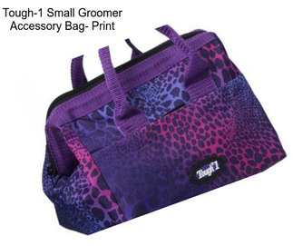 Tough-1 Small Groomer Accessory Bag- Print