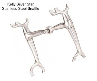 Kelly Silver Star Stainless Steel Snaffle