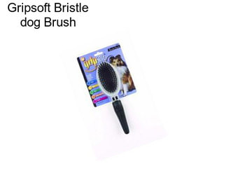 Gripsoft Bristle dog Brush