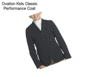 Ovation Kids Classic Performance Coat