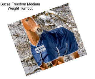 Bucas Freedom Medium Weight Turnout