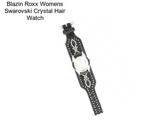 Blazin Roxx Womens Swarovski Crystal Hair Watch