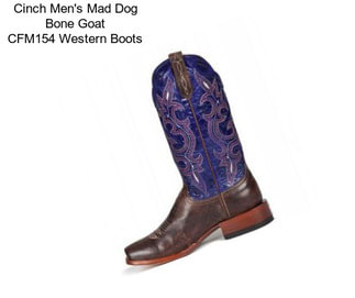 Cinch Men\'s Mad Dog Bone Goat CFM154 Western Boots