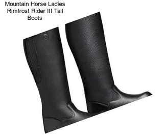 Mountain Horse Ladies Rimfrost Rider III Tall Boots