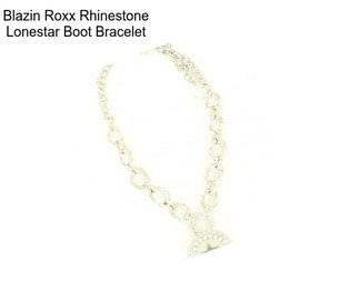 Blazin Roxx Rhinestone Lonestar Boot Bracelet