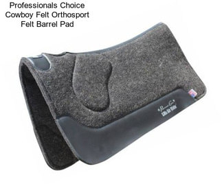 Professionals Choice Cowboy Felt Orthosport Felt Barrel Pad