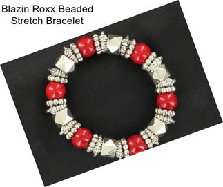 Blazin Roxx Beaded Stretch Bracelet