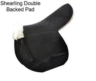 Shearling Double Backed Pad