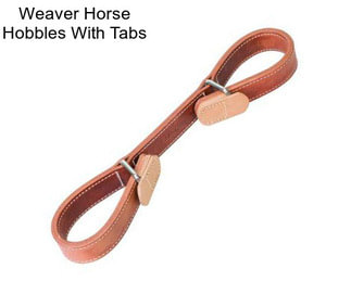 Weaver Horse Hobbles With Tabs
