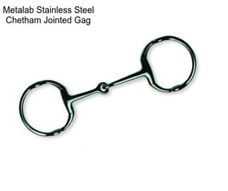 Metalab Stainless Steel Chetham Jointed Gag