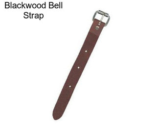 Blackwood Bell Strap