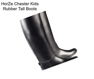 HorZe Chester Kids Rubber Tall Boots