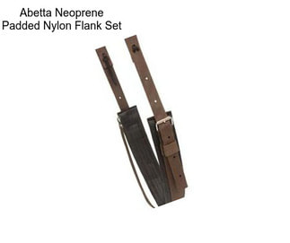 Abetta Neoprene Padded Nylon Flank Set