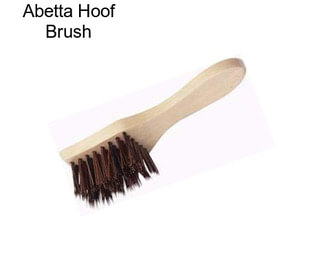 Abetta Hoof Brush