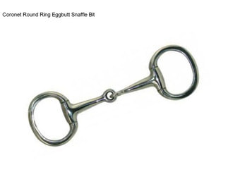 Coronet Round Ring Eggbutt Snaffle Bit