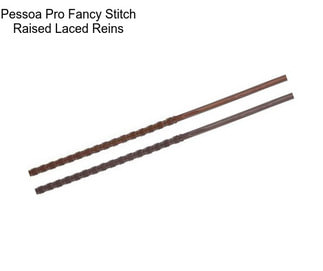 Pessoa Pro Fancy Stitch Raised Laced Reins