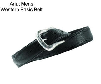 Ariat Mens Western Basic Belt