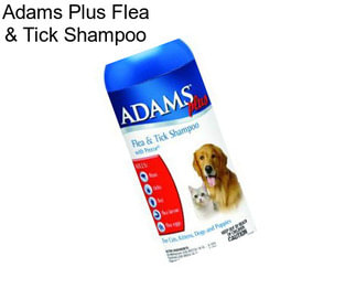 Adams Plus Flea & Tick Shampoo