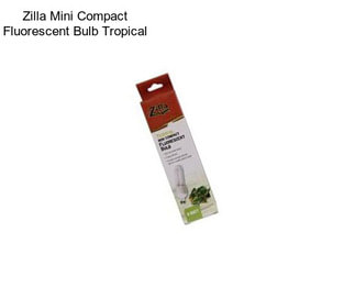 Zilla Mini Compact Fluorescent Bulb Tropical