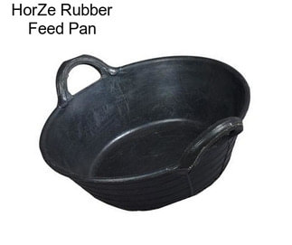 HorZe Rubber Feed Pan