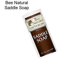 Bee Natural Saddle Soap