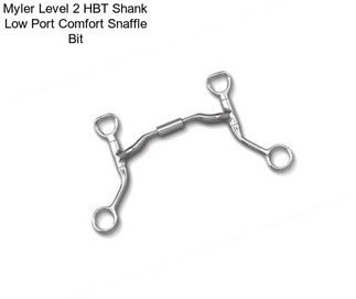 Myler Level 2 HBT Shank Low Port Comfort Snaffle Bit