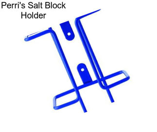 Perri\'s Salt Block Holder