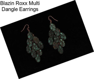 Blazin Roxx Multi Dangle Earrings