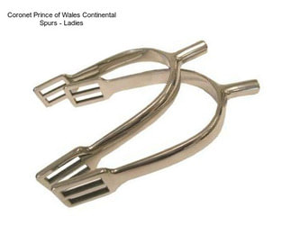 Coronet Prince of Wales Continental Spurs - Ladies