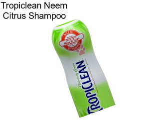 Tropiclean Neem Citrus Shampoo