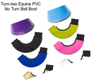 Turn-two Equine PVC No Turn Bell Boot