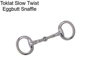 Toklat Slow Twist Eggbutt Snaffle