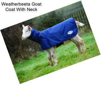 Weatherbeeta Goat Coat With Neck