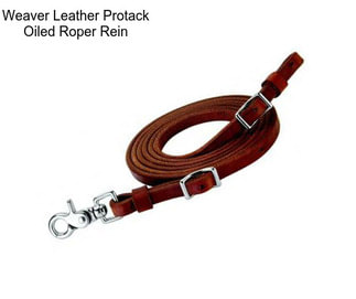 Weaver Leather Protack Oiled Roper Rein