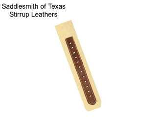 Saddlesmith of Texas Stirrup Leathers