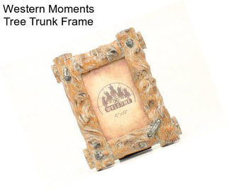 Western Moments Tree Trunk Frame