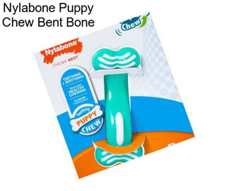 Nylabone Puppy Chew Bent Bone