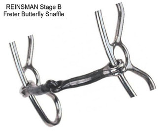 REINSMAN Stage B Freter Butterfly Snaffle