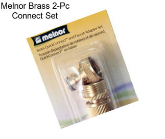 Melnor Brass 2-Pc Connect Set