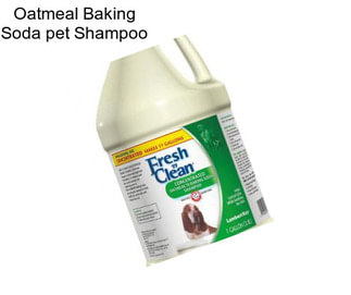 Oatmeal Baking Soda pet Shampoo