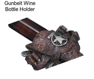 Gunbelt Wine Bottle Holder