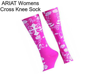 ARIAT Womens Cross Knee Sock